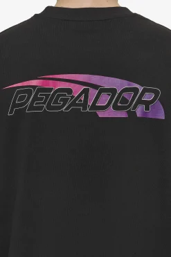 Pegador Tees|Clayton Oversized Tee Washed Black