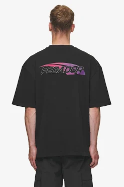 Pegador Tees|Clayton Oversized Tee Washed Black
