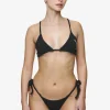 Pegador Underwear|Codina Drawstring Tie Side Bikini Panty Black