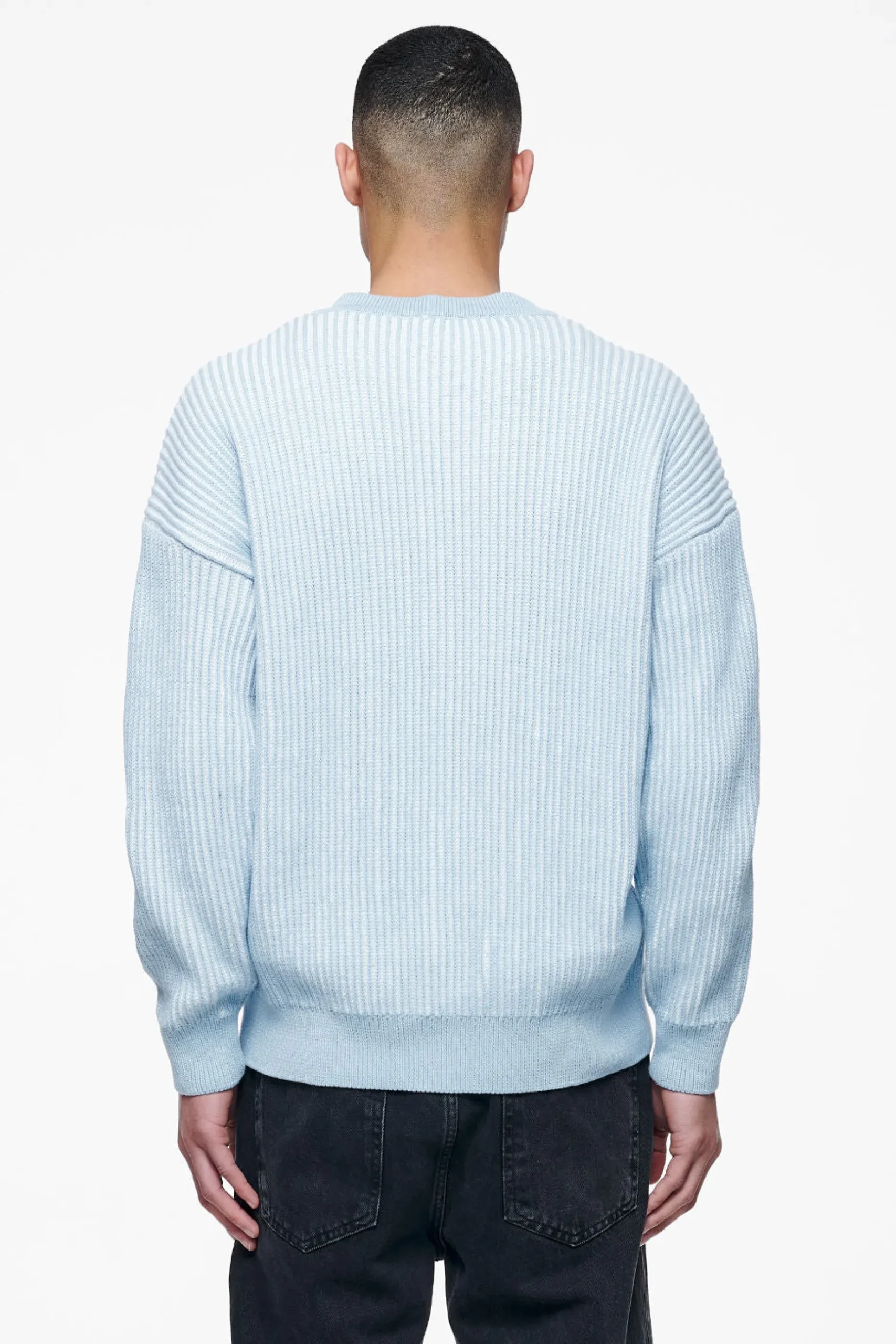 Pegador Sweaters|Cohen Crochet Cardigan Riviera Blue