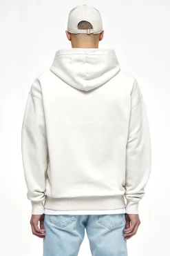Pegador Hoodies|Zip Hoodies|Colne Logo Oversized Sweat Jacket Vintage Washed Angels Cream Gum