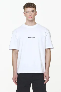 Pegador Tees|Colne Logo Oversized Tee White Gum