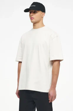 Pegador Tees|Colne Logo Oversized Tee Vintage Washed Angels Cream Gum
