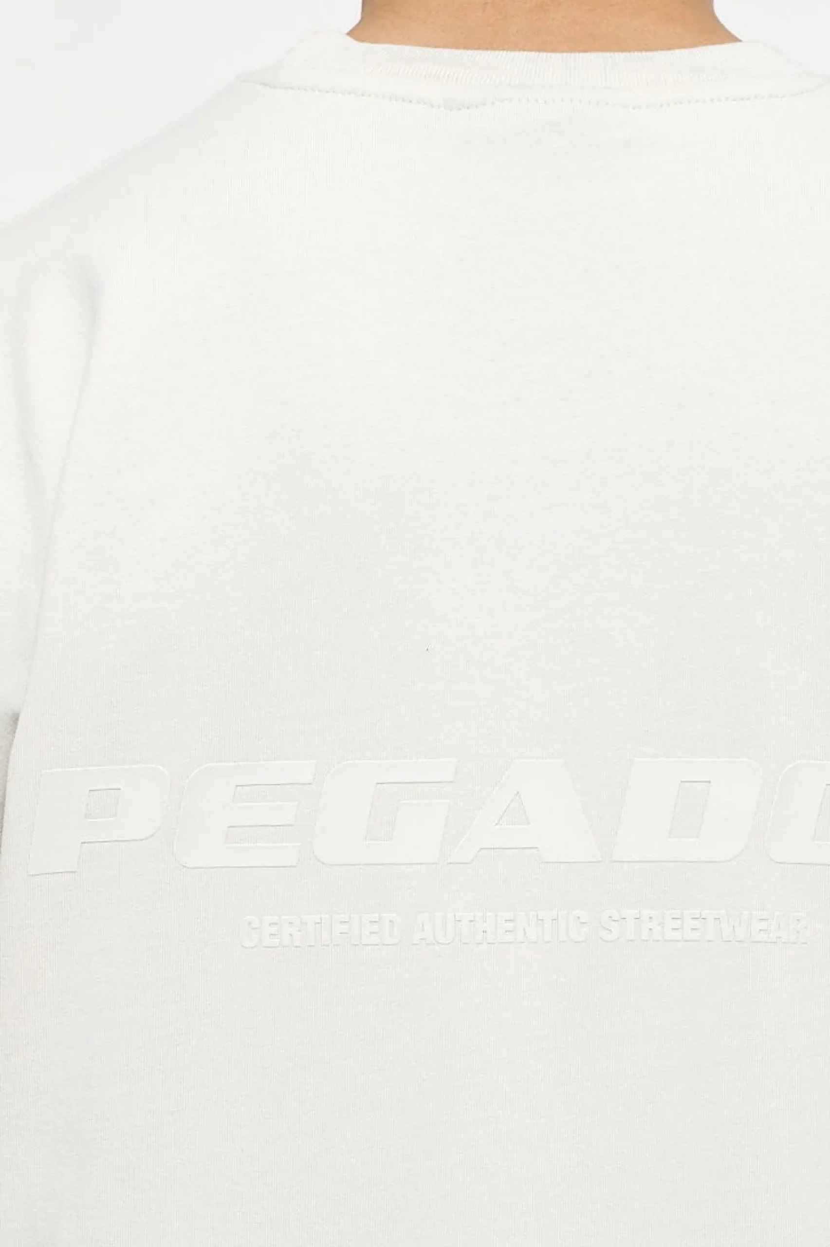 Pegador Tees|Colne Logo Oversized Tee Vintage Washed Angels Cream Gum