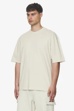 Pegador Tees|Colne Logo Oversized Tee Baby Blue Washed salty cream