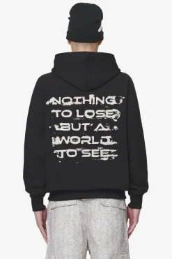 Pegador Hoodies|Zip Hoodies|Condor Raglan Sweat Jacket Black