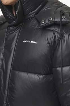 Pegador Jackets|Conell Puffer Parka Black