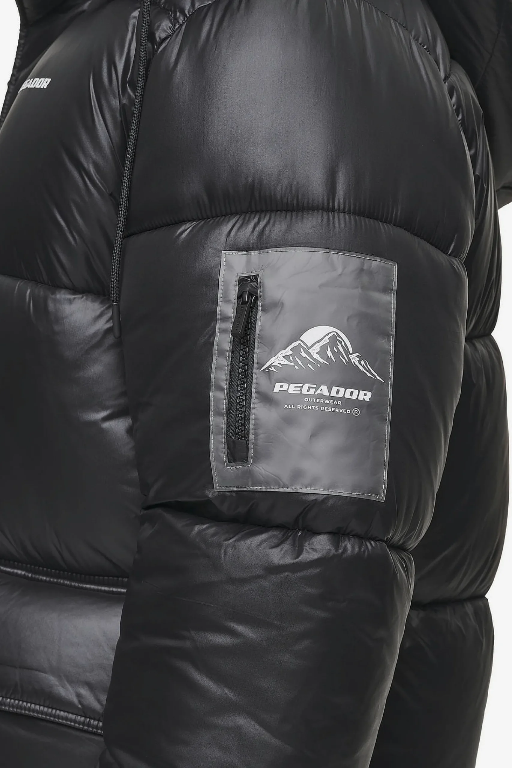 Pegador Jackets|Conell Puffer Parka Black