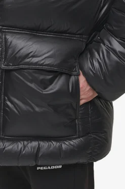 Pegador Jackets|Conell Puffer Parka Black