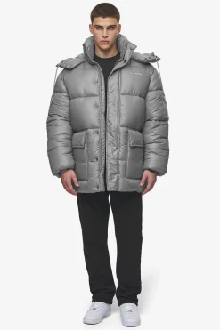 Pegador Jackets|Conell Puffer Parka Rock Grey