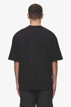 Pegador Tees|Conner Oversized Tee Washed Black