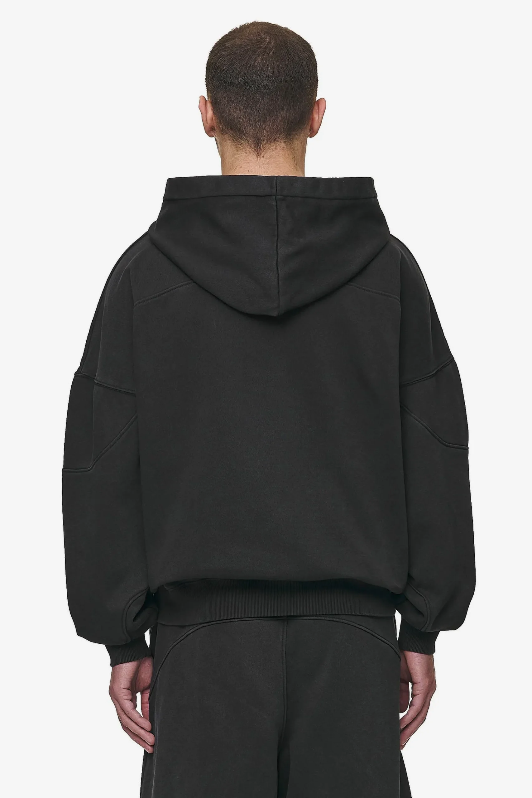 Pegador Hoodies|Conven Boxy Hoodie Vintage Black