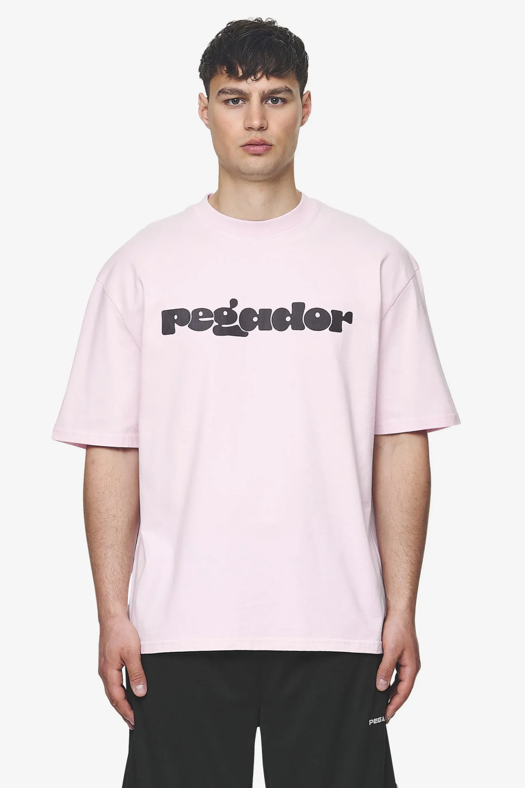 Pegador Tees|Cosmo Oversized Tee Washed bubblegum