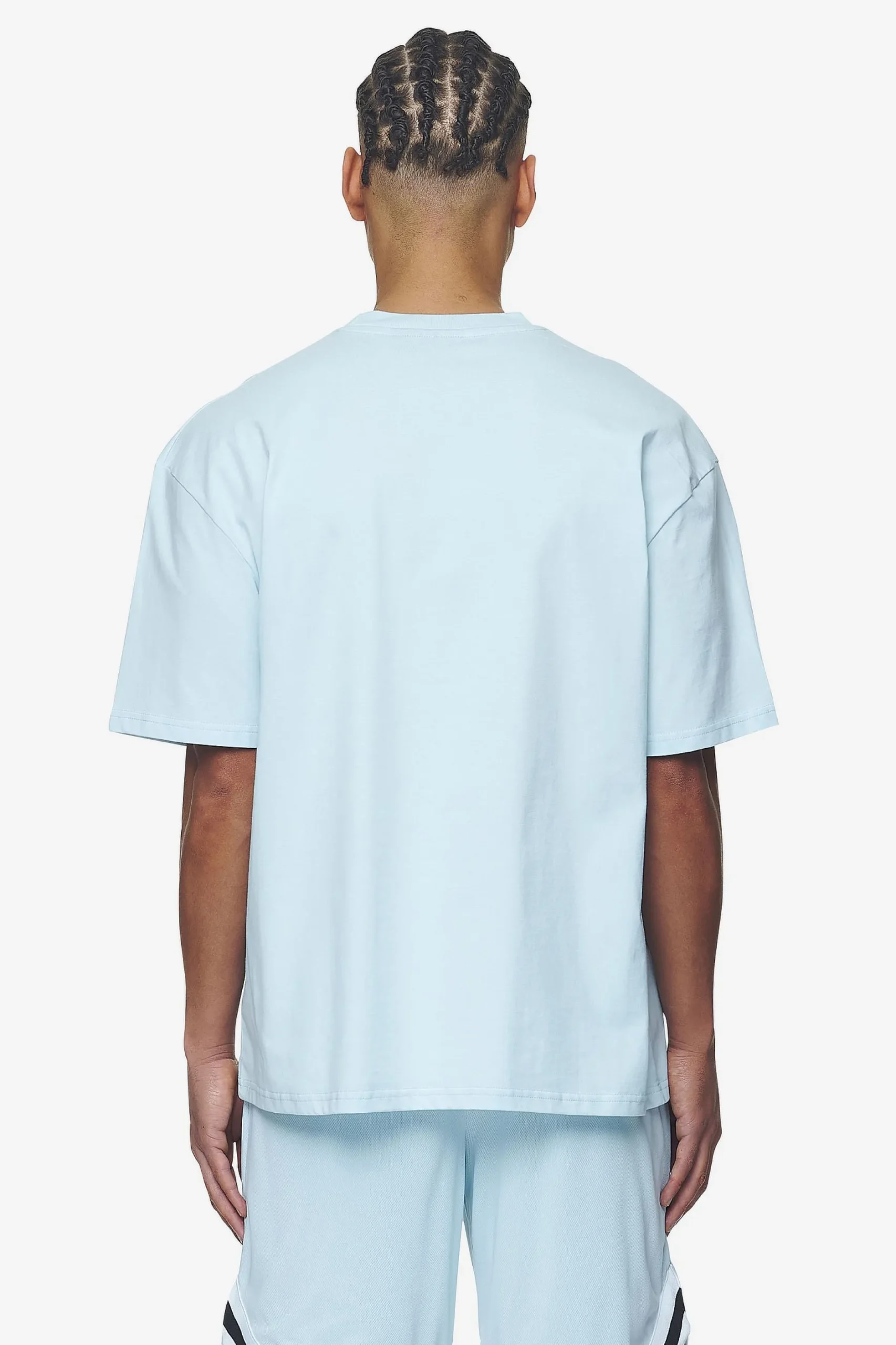 Pegador Tees|Cosmo Oversized Tee Washed baby blue