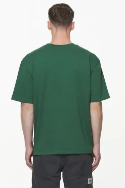 Pegador Tees|County Oversized Tee Vintage Washed British Green