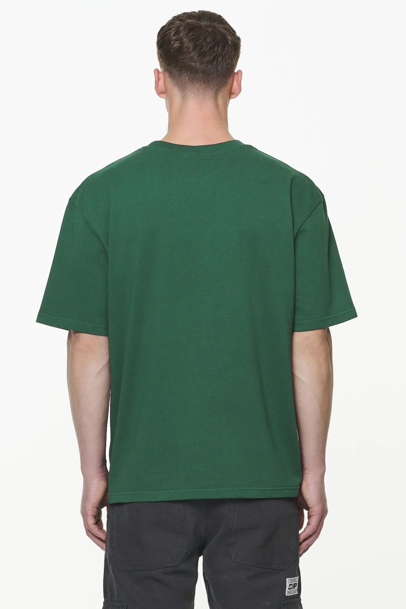 Pegador Tees|County Oversized Tee Vintage Washed British Green