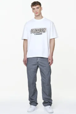 Pegador Tees|County Oversized Tee White