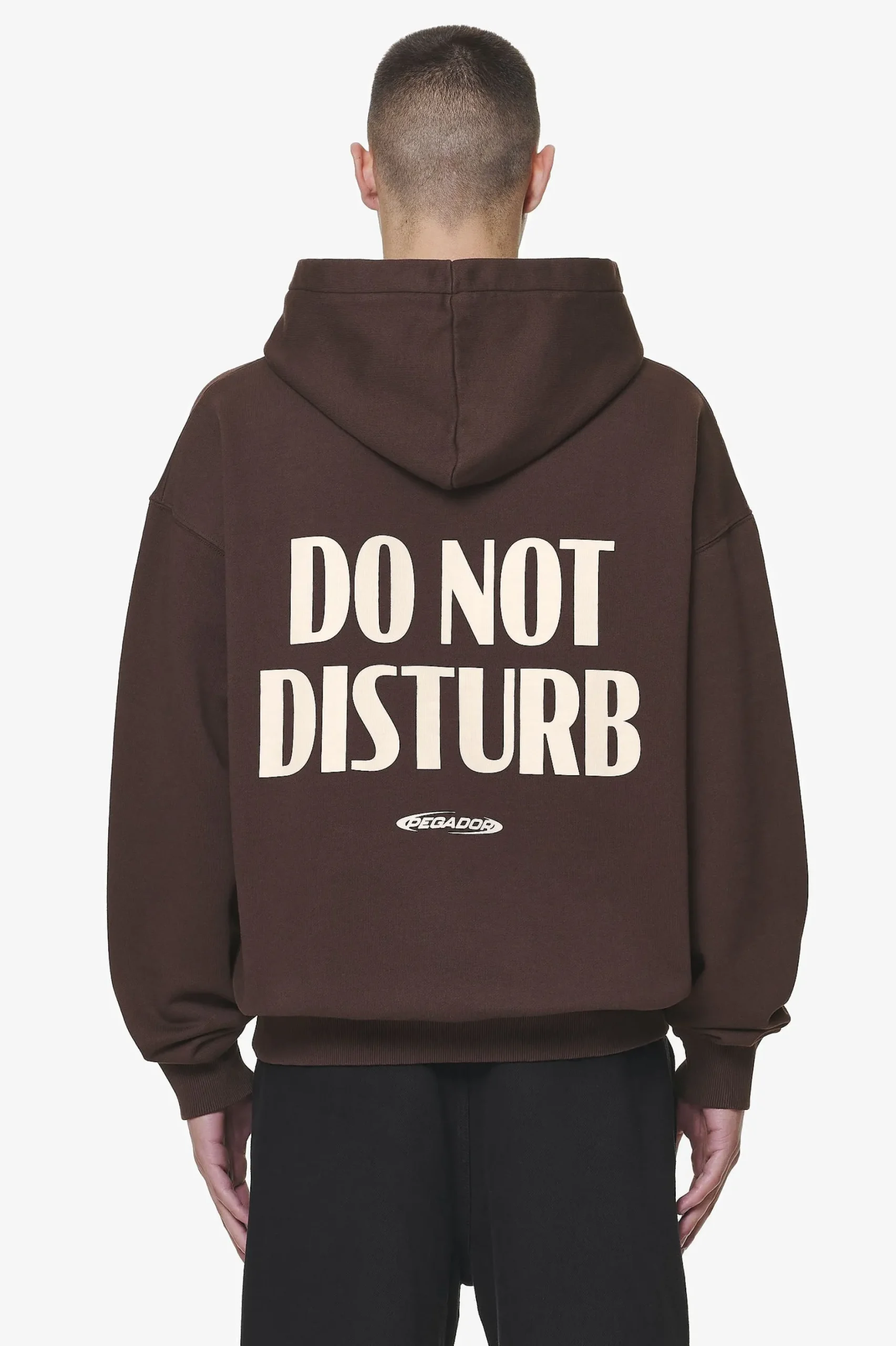 Pegador Hoodies|Crail Oversized Hoodie Washed Oak Brown