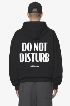 Pegador Hoodies|Zip Hoodies|Crail Oversized Sweat Jacket Black