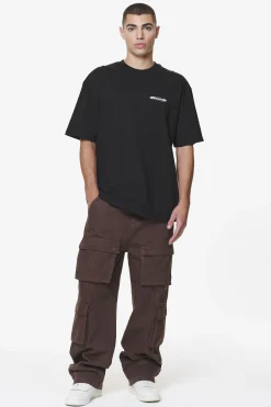 Pegador Tees|Crail Oversized Tee Black