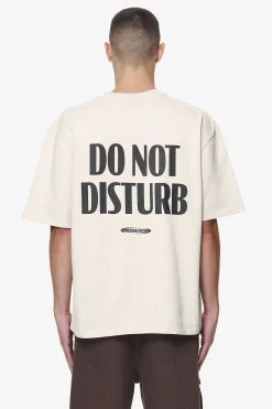 Pegador Tees|Crail Oversized Tee Washed Dust Cream