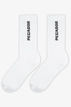 Pegador Socks|Socks|Cross Logo Socks Black White