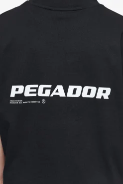 Pegador Tees|Culla Logo Heavy Oversized Tee Black