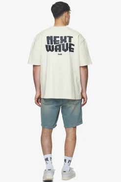 Pegador Tees|Dacko Oversized Tee Black Washed salty cream