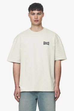 Pegador Tees|Dacko Oversized Tee Black Washed salty cream