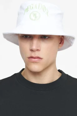 Pegador Caps & Hats|Dakota Bucket Hat White Milky Green