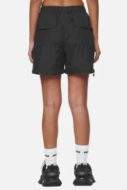 Pegador Pants|Dalga Tracksuit Zip Pants 2 In 1 Black