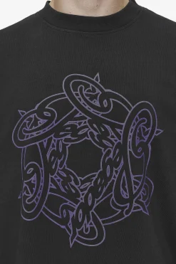 Pegador Tees|Dalk Boxy Tee Vintage Black