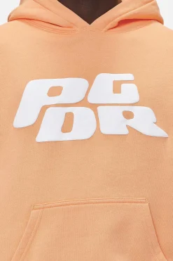 Pegador Hoodies|Danico Boxy Hoodie Washed Apricot