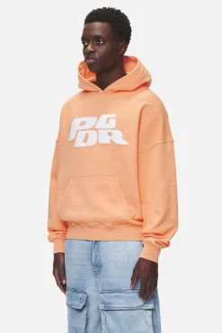 Pegador Hoodies|Danico Boxy Hoodie Washed Apricot