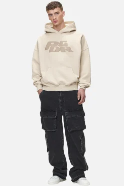 Pegador Hoodies|Danico Boxy Hoodie Washed Desert Sand