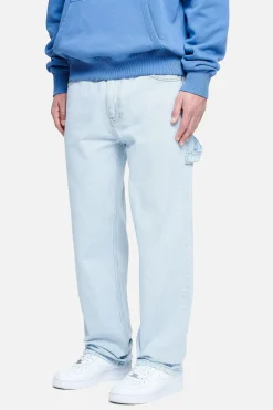 Pegador Jeans|Daule Baggy Workwear Jeans Washed Cold Blue