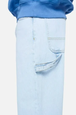 Pegador Jeans|Daule Baggy Workwear Jeans Washed Cold Blue