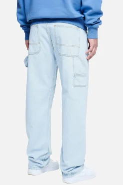 Pegador Jeans|Daule Baggy Workwear Jeans Washed Cold Blue