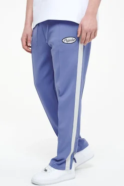 Pegador Pants & Joggers|Davie Wide Track Pants Magic Violet Angels Cream