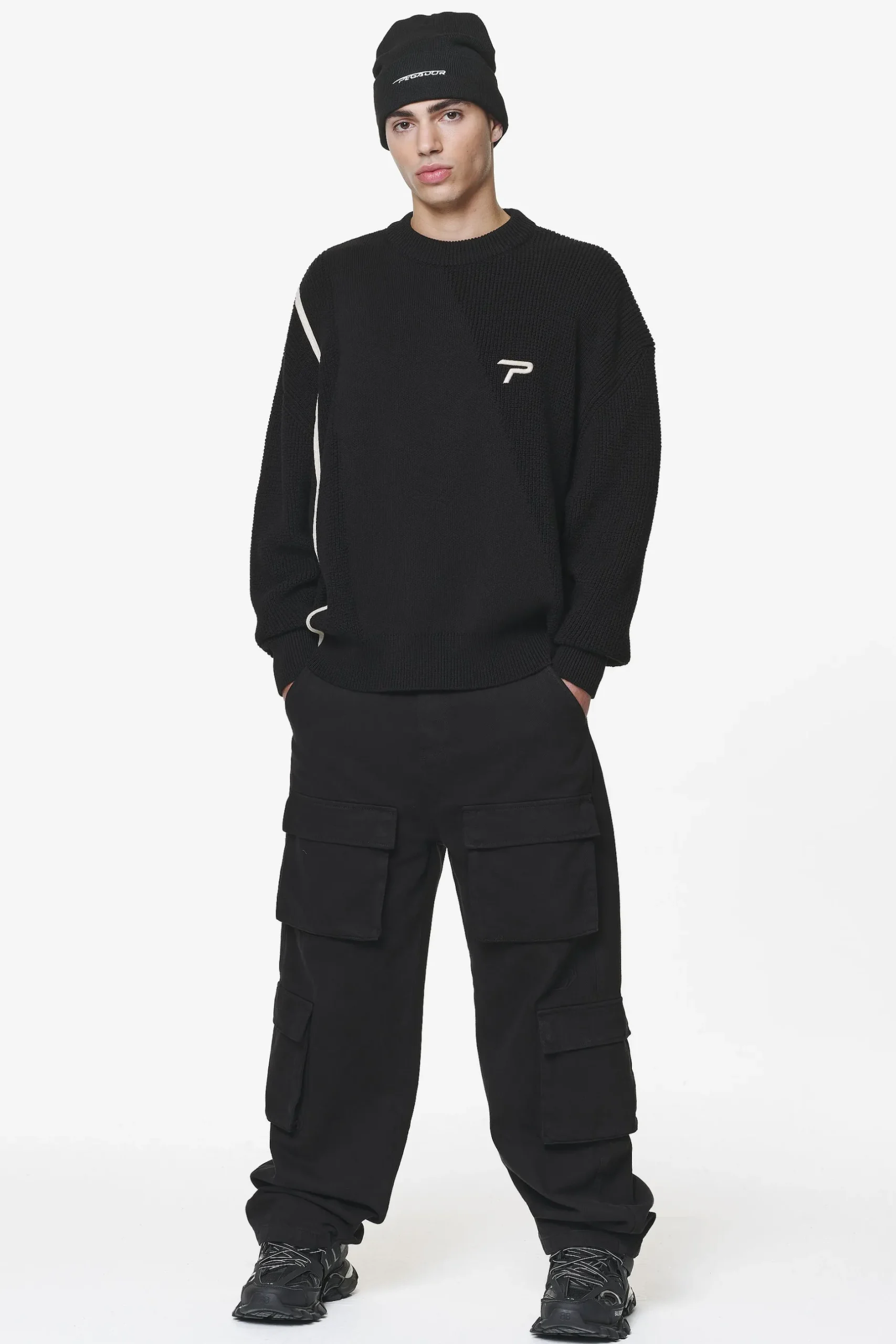 Pegador Sweaters|Knitwear|Deary Knit Sweater Black