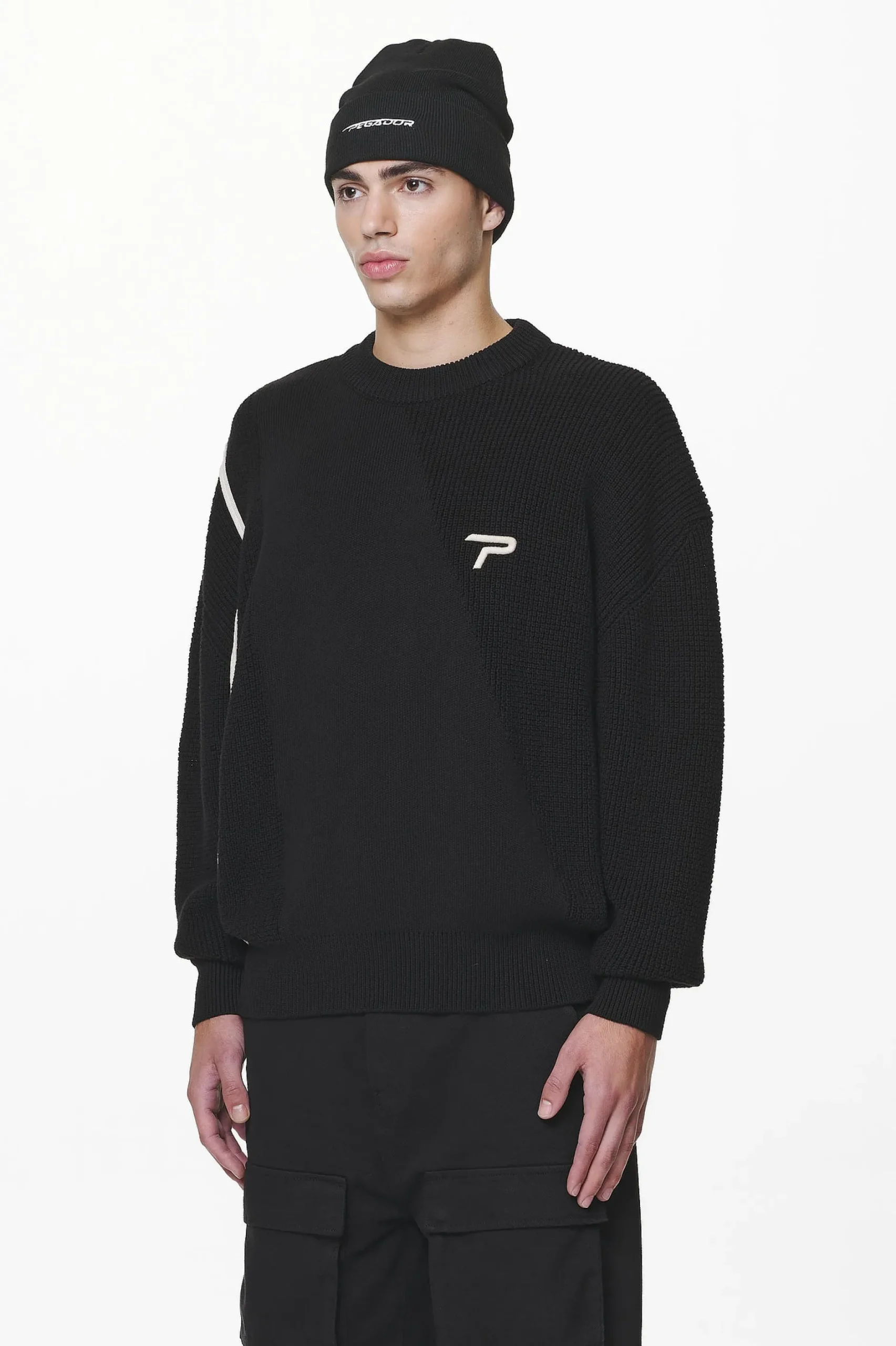 Pegador Sweaters|Knitwear|Deary Knit Sweater Black