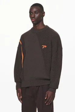 Pegador Sweaters|Knitwear|Deary Knit Sweater Oak Brown