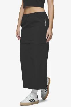 Pegador Pants|Delia 2-In-1 Parachute Skirt Black