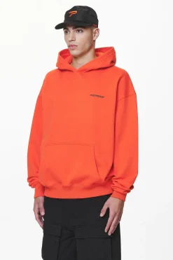 Pegador Hoodies|Devon Oversized Hoodie Washed Signal Red