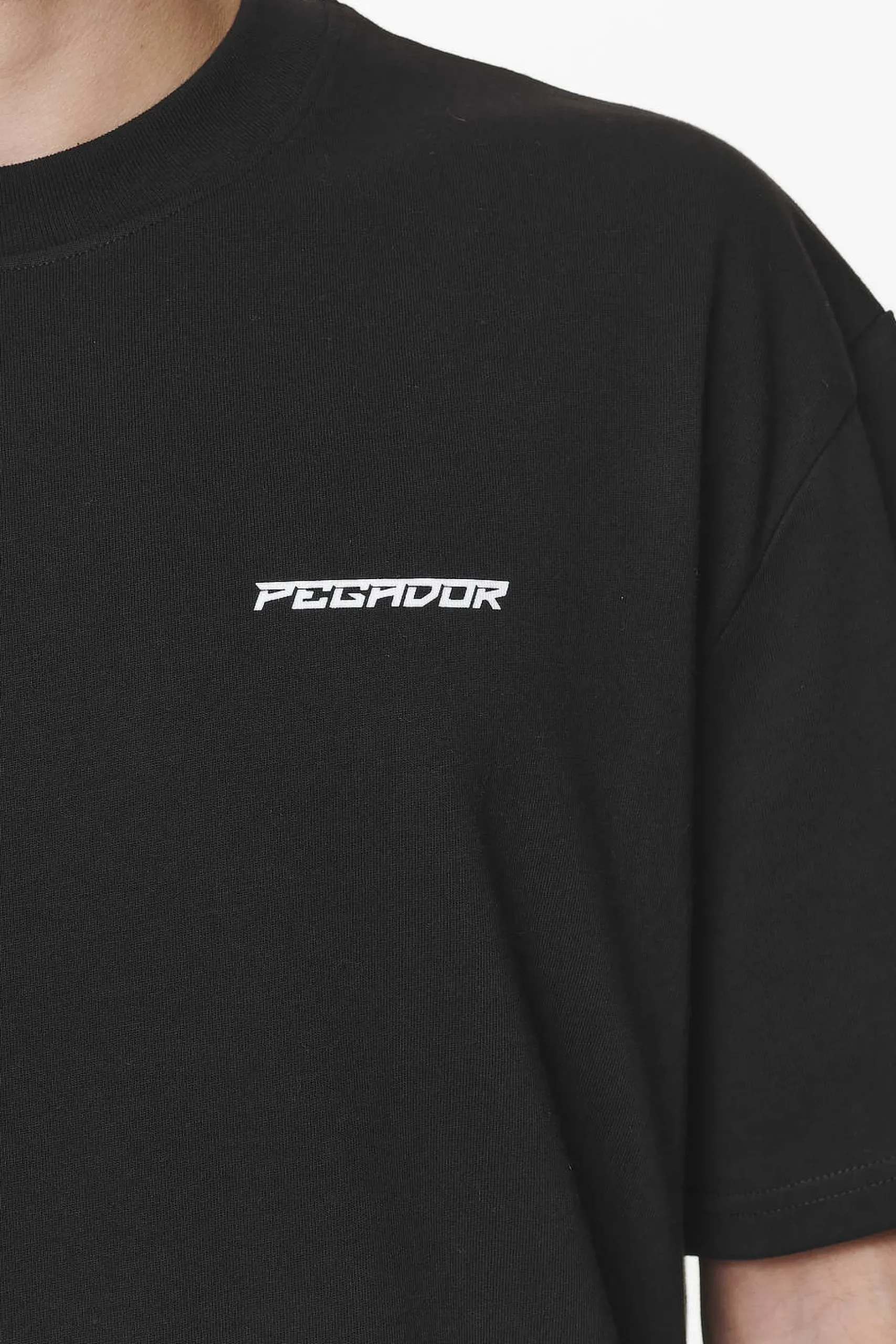 Pegador Tees|Devon Oversized Tee Black