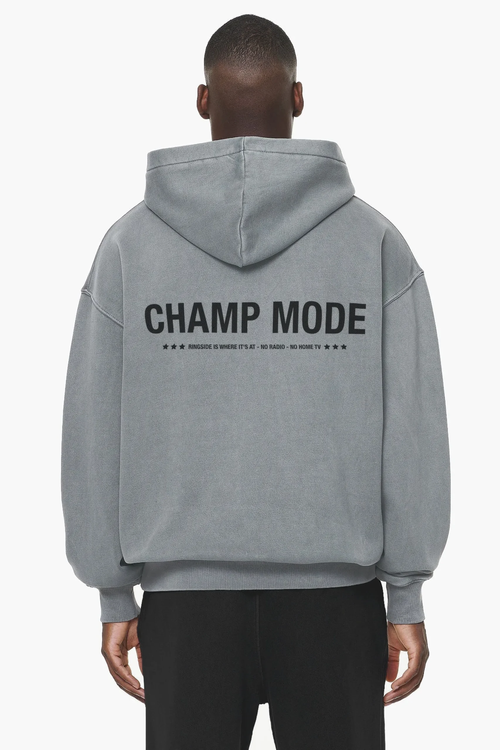 Pegador Hoodies|Zip Hoodies|Dike Oversized Sweat Jacket Vintage Grey