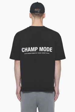 Pegador Tees|Dike Oversized Tee Vintage Onyx Black