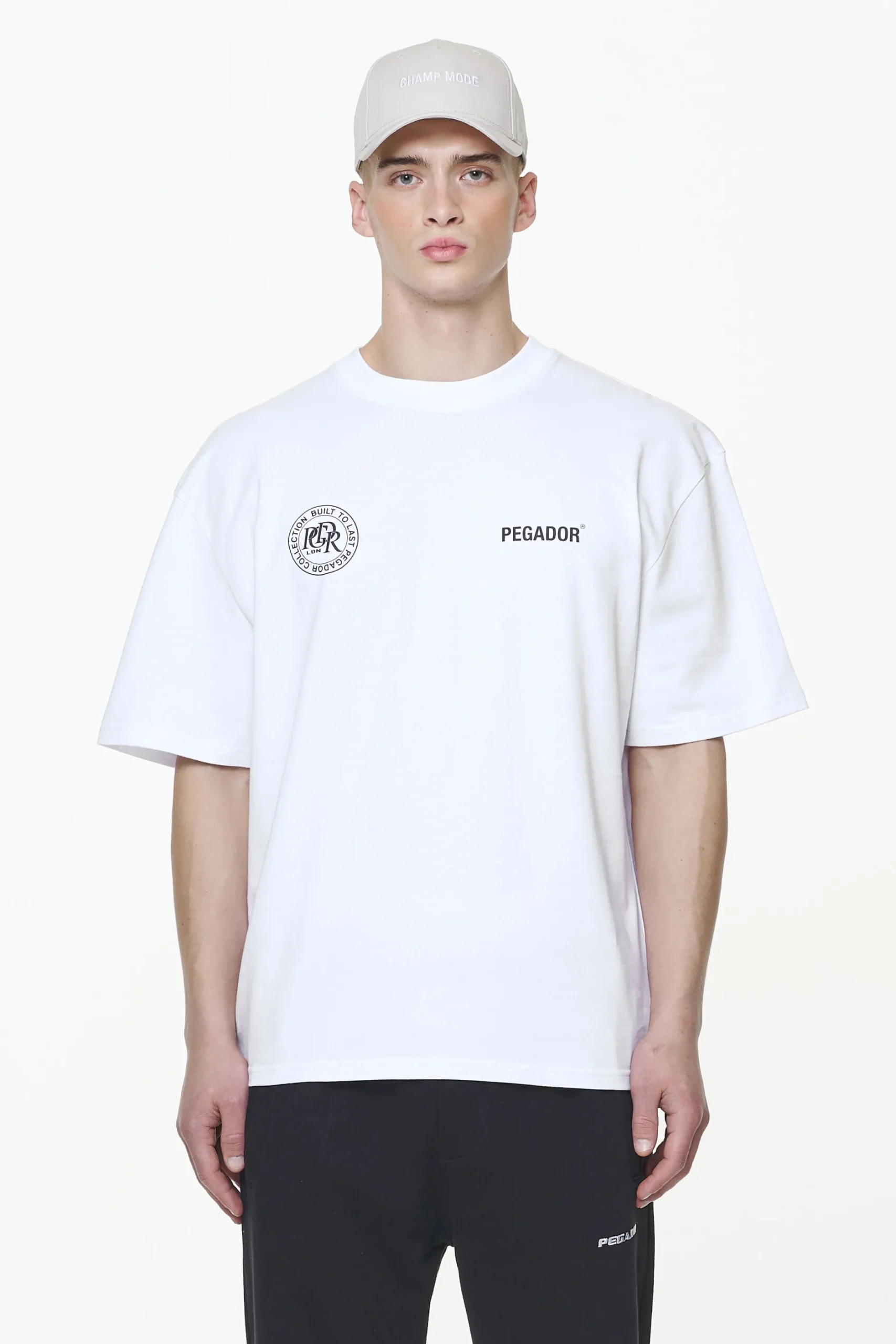 Pegador Tees|Dike Oversized Tee White