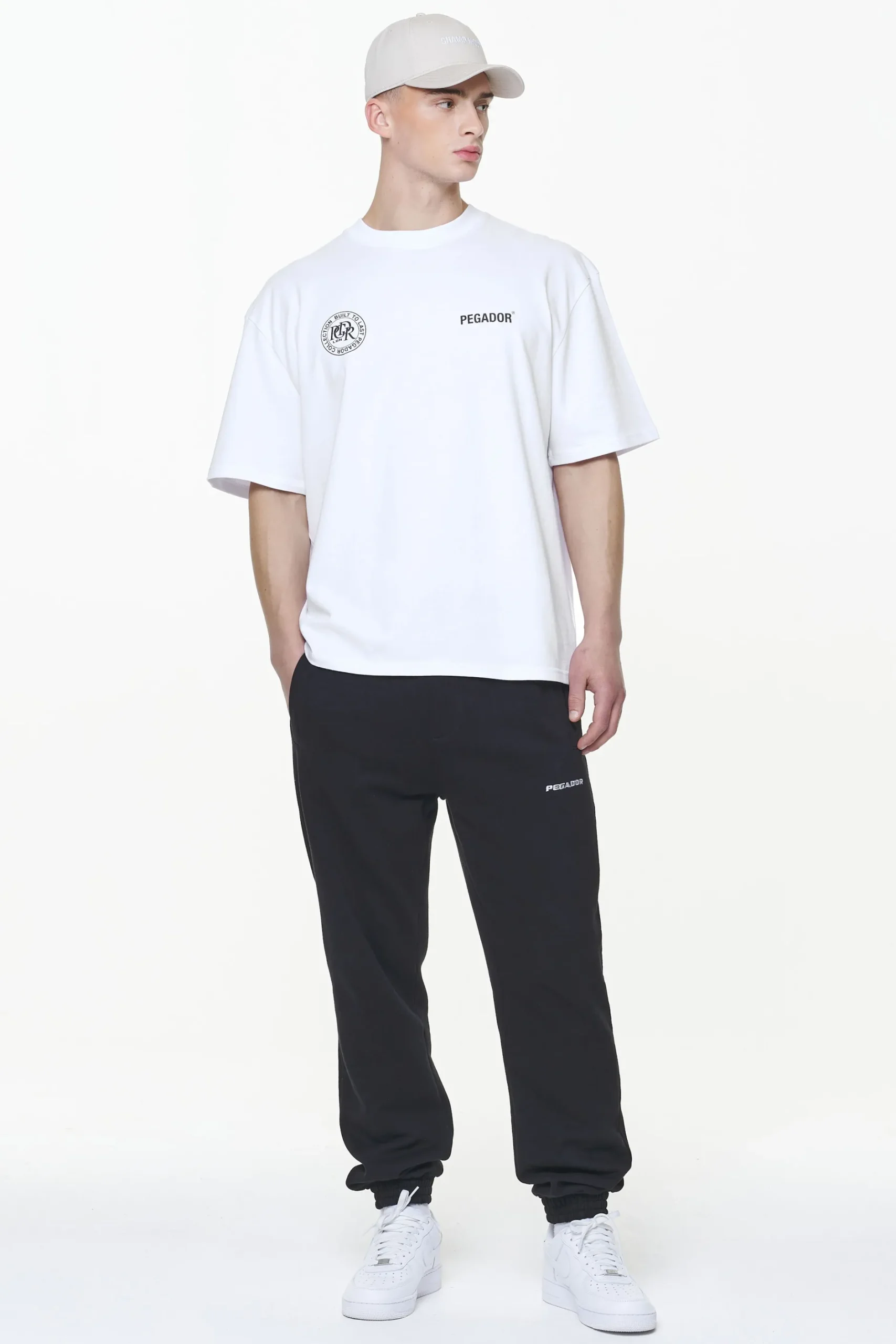 Pegador Tees|Dike Oversized Tee White