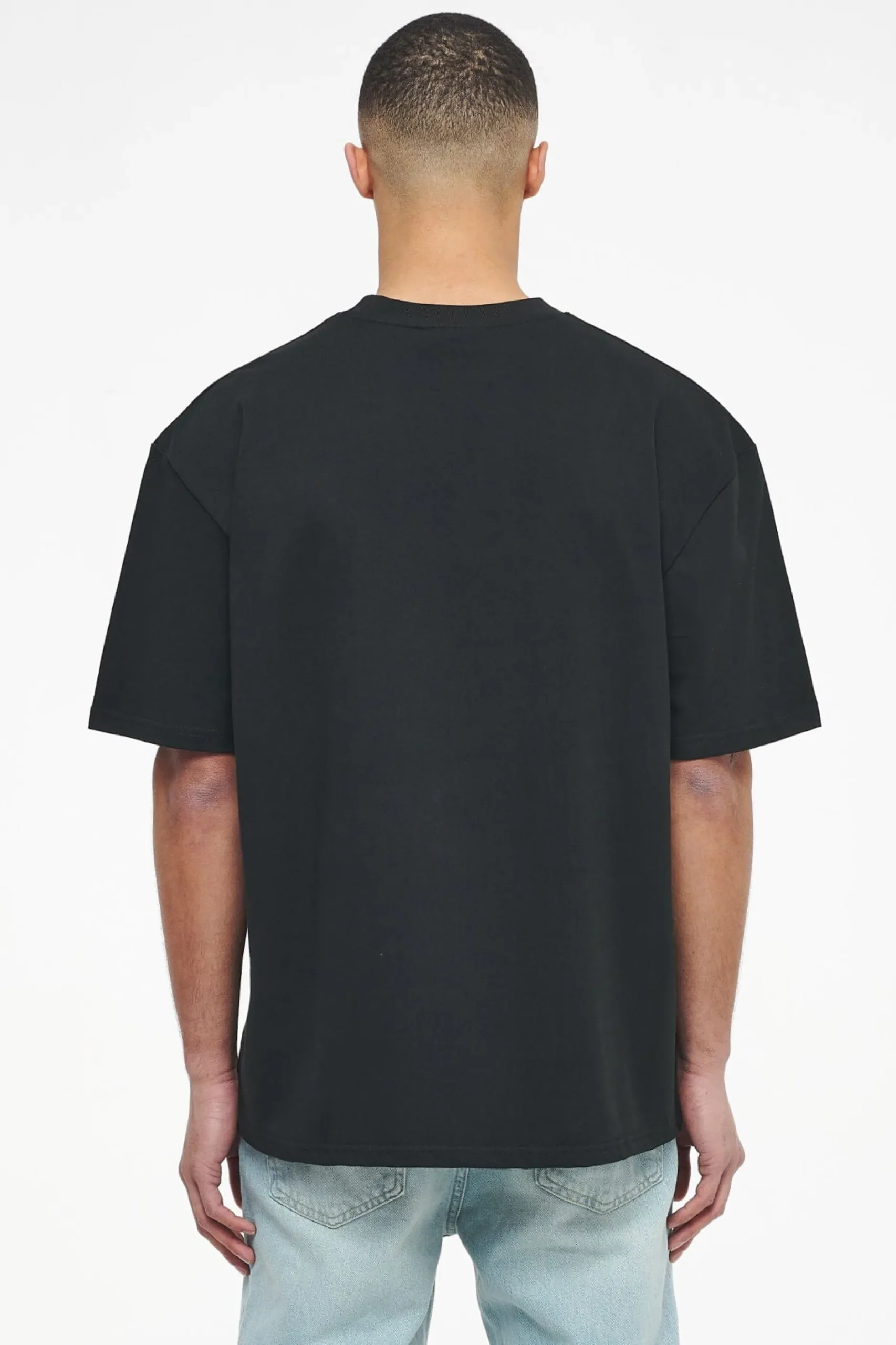 Pegador Tees|Dinmont Oversized Tee Vintage Washed Black Ink